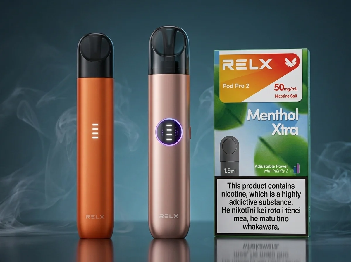 RELX悅刻五代幻影與四代無限主機相容通用煙彈規格對比